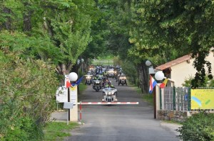 Hébergement avec organisation de balade à moto de groupe motards, moto clubs ascension 2025